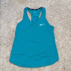 Women’s Green Nike Dri-Fit Tennis Tank Top